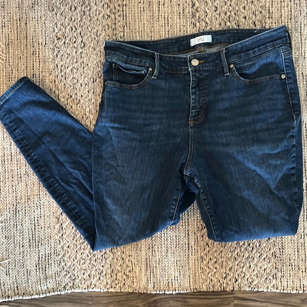 LOFT Plus skinny jeans